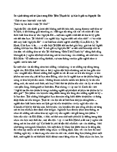 So sánh tiếng nói tri âm trong Độc Tiểu Thanh kí và Kính gửi cụ Nguyễn Du | Văn mẫu 12 Kết nối tri thức