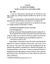 Chương 3 - TƯ TƯỞNG HỒ CHÍ MINH VỀ ĐỘC LẬP DÂN TỘC VÀ CHỦ NGHĨA XÃ HỘI