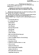 NỘI DUNG ÔN TẬP PHẦN NGOẠI NGỮ (TIẾNG ANH) KỲ THI TUYỂN CÔNG CHỨC CỦA TỈNH TRÀ VINH - 2022 | Học viện Hành chính Quốc gia