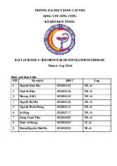 Bệnh Sốt Xuất Huyết Dengue và Biện Pháp Phòng Chống | Bài tập tự học dịch tễ học