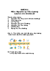 Nguyên lý tiền lương -  Quản trị nhận lực | Trường Đại học Lao động - Xã hội