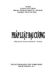 Giáo trình pháp luật đại cương | Pháp luật đại cương | Đại học Công nghiệp Thành phố Hồ Chí Minh