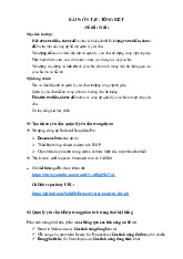 Bài 9 Ôn tập tổng kết môn Quản lý dự án Trường Đại học Công nghệ Thông tin, Đại học Quốc gia Thành phố Hồ Chí Minh