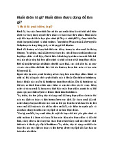 Muối diêm là gì? Muối diêm được dùng để làm gì?