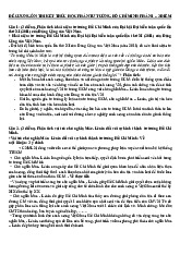 Ôn thi cuối kì Môn Tư tưởng Hồ Chí Minh | Trường Đại học Kinh tế, Đại học Huế