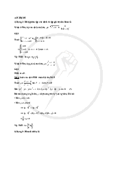 Tổng hợp bài tập ôn tập giữa kỳ môn Giải tích 1 | Đại học Bách Khoa Hà Nội