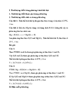Giải Khoa học tự nhiên 8 bài 6: Tính theo phương trình hóa học | Kết nối tri thức