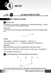 Chuyên đề vectơ môn Toán 10 chương trình mới – Phan Nhật Linh