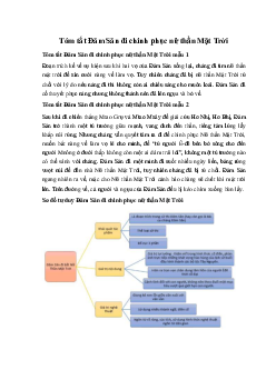 Tóm tắt Đăm Săn đi chinh phục nữ thần Mặt Trời Ngữ Văn 10 sách Chân Trời Sáng Tạo