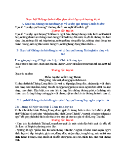 Soạn Ngữ văn 6 sách Chân trời sáng tạo (Tập 1) bài Những câu hát dân gian về vẻ đẹp quê hương