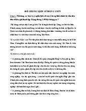 Đề cương lịch sử Đảng cộng sản Việt Nam | Trường Đại học Y Dược , Đại học Quốc gia Hà Nội