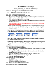 Kiểm tra hết chương - Tài chính doanh nghiệp | Trường Đại học Tài chính - Kế toán