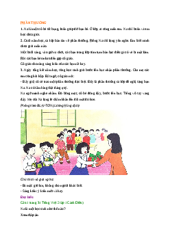 Giải SGK môn Tiếng việt 2 - Phần thưởng | Cánh Diều