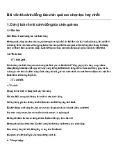 Bài văn tả cánh đồng lúa chín quê em chọn lọc hay nhất | Tiếng Việt 5