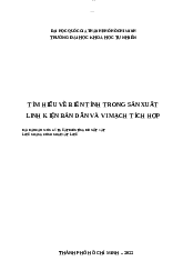 Bài báo cáo môn biến tính - Phương Pháp Luận Sáng Tạo (HCMUS-2022) | Trường Đại học Khoa học Tự nhiên, Đại học Quốc gia Thành phố Hồ Chí Minh