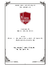 Bài thảo luận môn tư tưởng Hồ Chí Minh - Trường Đại học kinh tế Thành phố Hồ Chí Minh