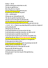 Bộ câu hỏi trắc nghiệm có đáp án ôn tập chương 1 môn Kinh tế vi mô 1 | Học viện Tài chính