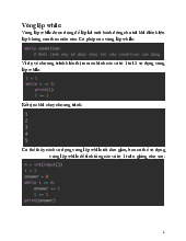 Vòng Lặp Trong Lập Trình: Hướng Dẫn và Bài Tập Cơ Bản | Đại học Hoa Sen
