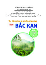 Giáo dục địa phương tỉnh Bắc kạn