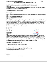 Hướng dẫn giải bài tập định hướng tuần 10 - 11  Dạng toán: suất điện động cảm ứng trên phần tử chuyển động môn Vật lý đại cương 2  | Học viện Công Nghệ Bưu Chính Viễn Thông
