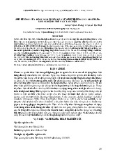 Ảnh hưởng của bổ sung bột tỏi lên sự sinh trưởng trên lai gà trọi | Tạp chí khoa học công nghệ chăn nuôi