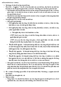 Nguyên lý cơ bản của Chủ nghĩa Mác-Lênin