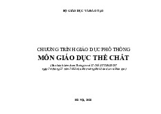 Tài liệu giáo án giảng dạy giáo dục thể chất