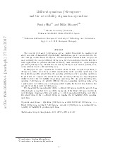 Different quantum f-divergences and the reversibility of quantum operations