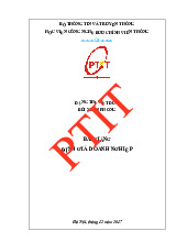 Bài giảng môn Định giá doanh nghiệp | Học viện Công Nghệ Bưu Chính Viễn Thông