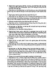 Bài tập nhận định đúng sai môn luật hình sự | Đại học Nội Vụ Hà Nội