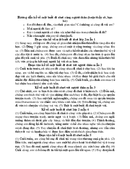 Viết 4-5 câu kể về một buổi đi chơi lớp 2 (6 mẫu) | Tập làm văn lớp 2 | Kết nối tri thức