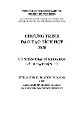Chương trình đào tạo Điện tử Viễn thông | Đại học Bách Khoa Hà Nội