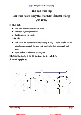 Báo cáo Thực Tập H55: Máy Thu Thanh Khuếch Đại Thẳng | Thực tập cơ bản | Trường Đại học Bách khoa Hà Nội