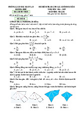 Đề cuối học kì 2 Toán 8 năm 2024 – 2025 phòng GD&ĐT Hương Khê – Hà Tĩnh