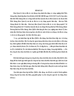 Báo cáo thực tập môn Quản lý dự án xây dựng | Đại học Bách khoa Thành phố Hồ Chí Minh