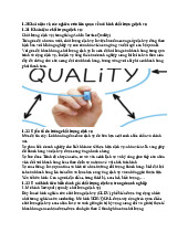 1.3 Nghiên cứu về mô hình chất lượng dịch vụ trong doanh nghiệp. Môn Marketing truyền thông | Đại học Công nghệ Thành phố Hồ Chí Minh