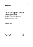 Resourcing and Talent Management - Tài liệu tham khảo | Đại học Hoa Sen