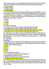 TOP câu hỏi trắc nghiệm có đáp án Môn Tài chính doanh nghiệp | Đại học Tài chính - Quản trị kinh doanh