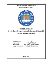 Tìm hiểu nguy n nhân dẫn đến sự ra đời đường lối đổi mới của Đảng năm 1986 | Bài thảo luận Lịch sử đảng Cộng sản Việt Nam