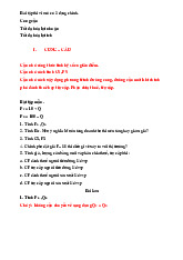 Đề cương Ôn tập cuối kì: Cung cầu, Tối đa hóa lợi nhuận và lợi ích môn Kinh tế vi mô | Trường Đại học Kinh Tế Quốc Dân