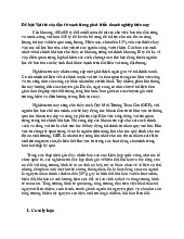 Tiểu luận Vai trò và tầm quan trọng trong phát triển doanh nghiệp môn Quản trị kinh doanh | Học viện Phụ nữ Việt Nam