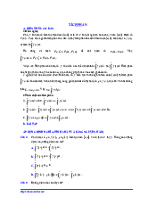Tổng hợp các bài trắc nghiệm tích phân xác định | Giải tích 1 | Đại học Bách Khoa Hà Nội