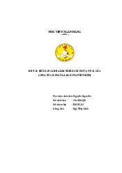 Đề Tài: Đề Xuất Ai Để Giảm Thiểu Chi Phí Vận Tải Của công Ty Cổ Phần Giao Hàng Tiết Kiệm Môn Năng Lực Số Ứng Dụng |Học Viện Ngân Hàng