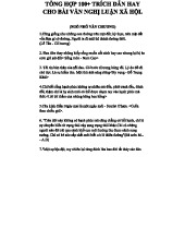 Tổng Hợp 100+ Trích Dẫn Ý Nghĩa Cho Bài Văn Nghị Luận Xã Hội