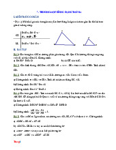 Bài Tập Hình 8 Bài Trường Hợp Đồng Dạng Thứ Ba Có Lời Giải