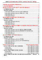 Đề cương môn Hóa học đại cương– khoa học  Trường Đại học bách khoa - Đại học đà nẵng.