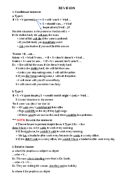 Đề cương ôn tập học phần Tiếng anh của trường đại học Luật Hà Nội