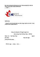 Đề tài: Đề xuất một số giải pháp hoàn thiện công tác nghiên cứu hành vi kháchhàng của doanh nghiệp Starbucks | Hành vi khách hàng | Trường Đại học Công nghiệp TP.HCM