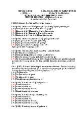 Câu hỏi trắc nghiệm Triết học Mác - Lênin (450 câu) | Học viện Hành chính Quốc gia