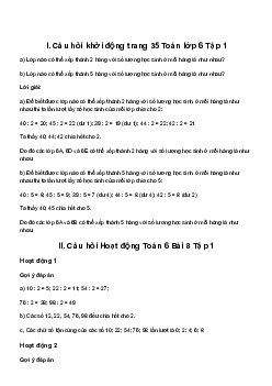 Giải Toán 6 Bài 8: Dấu hiệu chia hết cho 2, cho 5 | Cánh diều